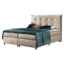 MIRJAN24 Boxspringbett PRATO in Beige, Liegefläche 120x200 cm – mit Bettkasten, Topperhöhe 2 cm