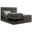 MKS Boxspringbett COMFORTO in Dunkelgrau, Liegefläche 140x200 cm – Taschenfederkern