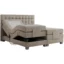 MKS Boxspringbett ELEKTRO in Beige, Liegefläche 140x200 cm