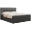 MKS Boxspringbett RICO in Dunkelgrau, Liegefläche 120x200 cm