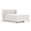 Maison de Reve Boxspringbett MONPELLI in Beige, Liegefläche 140x200 cm – mit Bettkasten