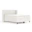 Maison de Reve Boxspringbett MONPELLI in Creme, Liegefläche 140x200 cm – mit Bettkasten