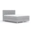 Maison de Reve Boxspringbett OTUS in Grau, Liegefläche 140x200 cm – Bonellfederkern, Topperhöhe 6 cm