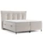 Maison de Reve Boxspringbett SINAI in Beige, Liegefläche 140x200 cm – mit Bettkasten
