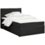 P & B Boxspringbett BOXBETT (120 in Grau, Liegefläche 120x200 cm – Bonellfederkern