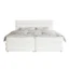 Selsey Boxspringbett ALEGRE in Creme, Liegefläche 140x200 cm – Bonellfederkern