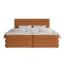 Selsey Boxspringbett ALEGRE in Kupfer, Liegefläche 140x200 cm – Bonellfederkern