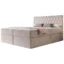 Selsey Boxspringbett CARENZO GREIGE in Taupe, Liegefläche 140x200 cm – mit Bettkasten