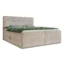 Sofnet Boxspringbett MOLLO in Beige, Liegefläche 140x200 cm – mit Bettkasten, Bonellfederkern