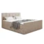 Sofnet Boxspringbett STAR LUX in Beige, Liegefläche 140x200 cm – mit Bettkasten, Bonellfederkern
