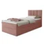Sofnet Boxspringbett STAR MINI in Pink, Liegefläche 80x200 cm – mit Bettkasten, Bonellfederkern