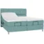 Voleo Boxspringbett VOLEO in Petrol, Liegefläche 160x200 cm – Taschenfederkern, Topperhöhe 6 cm