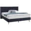 Welnova Boxspringbett BOXSPRINGBETT (140 in Dunkelblau, Liegefläche 140x200 cm – Taschenfederkern