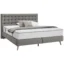 Welnova Boxspringbett BOXSPRINGBETT (140 in Hellgrau, Liegefläche 140x200 cm – Taschenfederkern