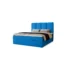 XXXLutz Boxspringbett MALMO in Hellblau, Liegefläche 120x200 cm – mit Bettkasten, Bonellfederkern
