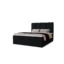 XXXLutz Boxspringbett MALMO in Schwarz, Liegefläche 120x200 cm – mit Bettkasten, Bonellfederkern