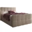 wonello Boxspringbett MADISON 4 in Beige, Liegefläche 160x200 cm – mit Bettkasten, Taschenfederkern